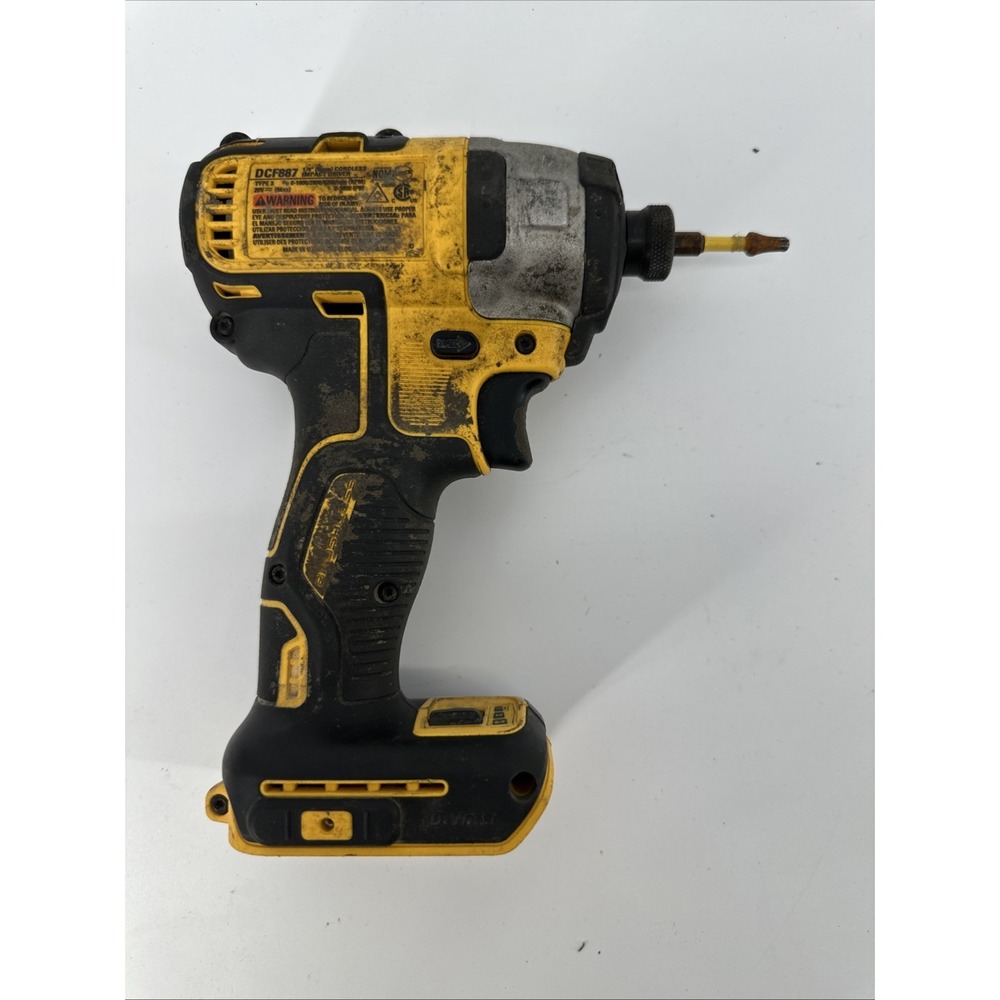 Dewalt DCF887B 20V MAX 1/4" Brushless 3 Speed  Impact Driver*PREOWNED* Tool Only